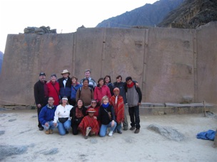 Top of Ollantaytambo 